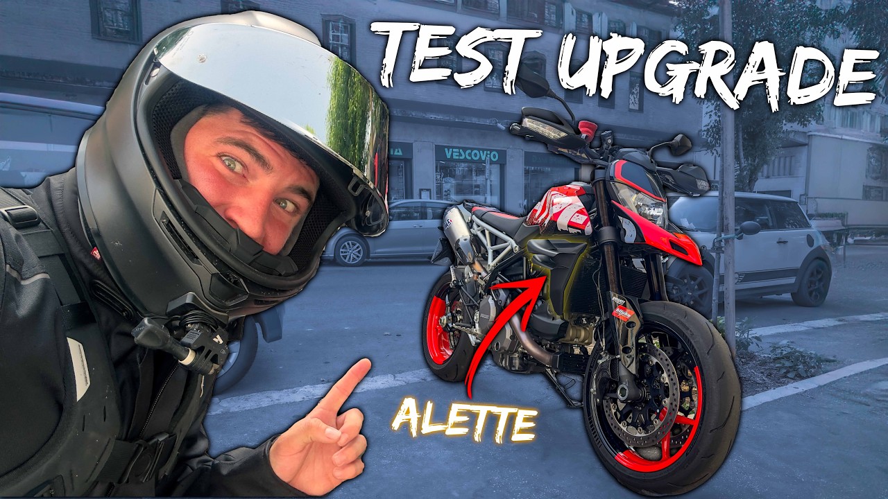 PROVO l'HYPERMOTARD DOPO LE MODIFICHE!