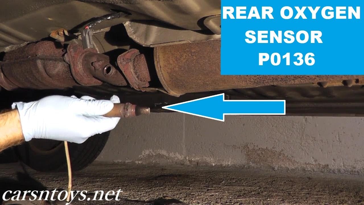 Rear Oxygen Sensor Replacement P0136 HD | After Catalytic Converter Oxygen Sensor