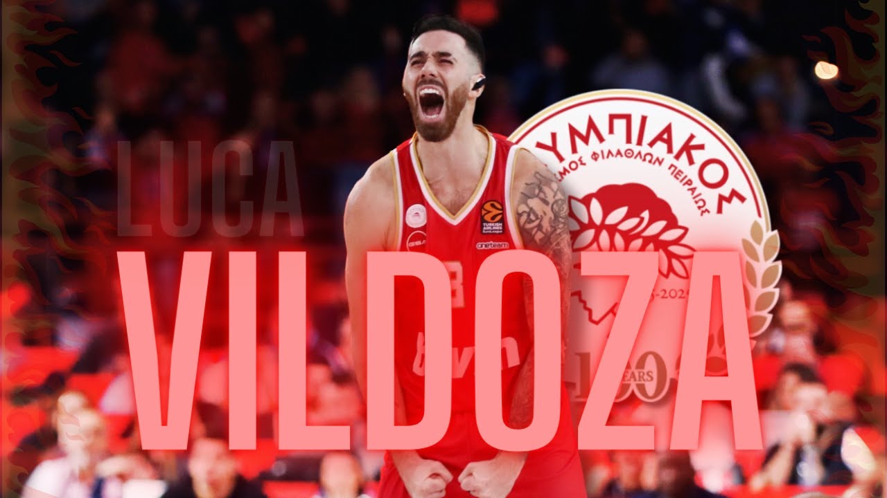 Luca Vildoza | 2025 Best Plays & Highlights | Olympiacos BC