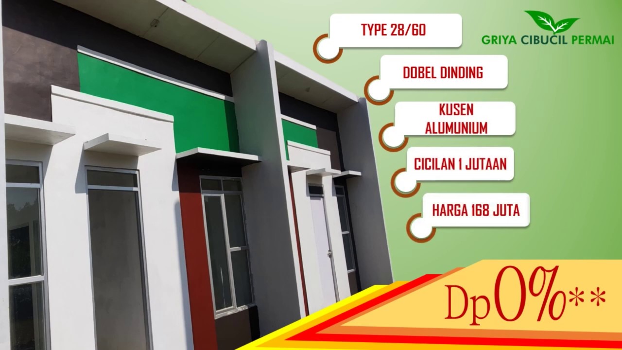 Motion Graphic Iklan Rumah MUrah Dp 0% Griya Cibucil Permai