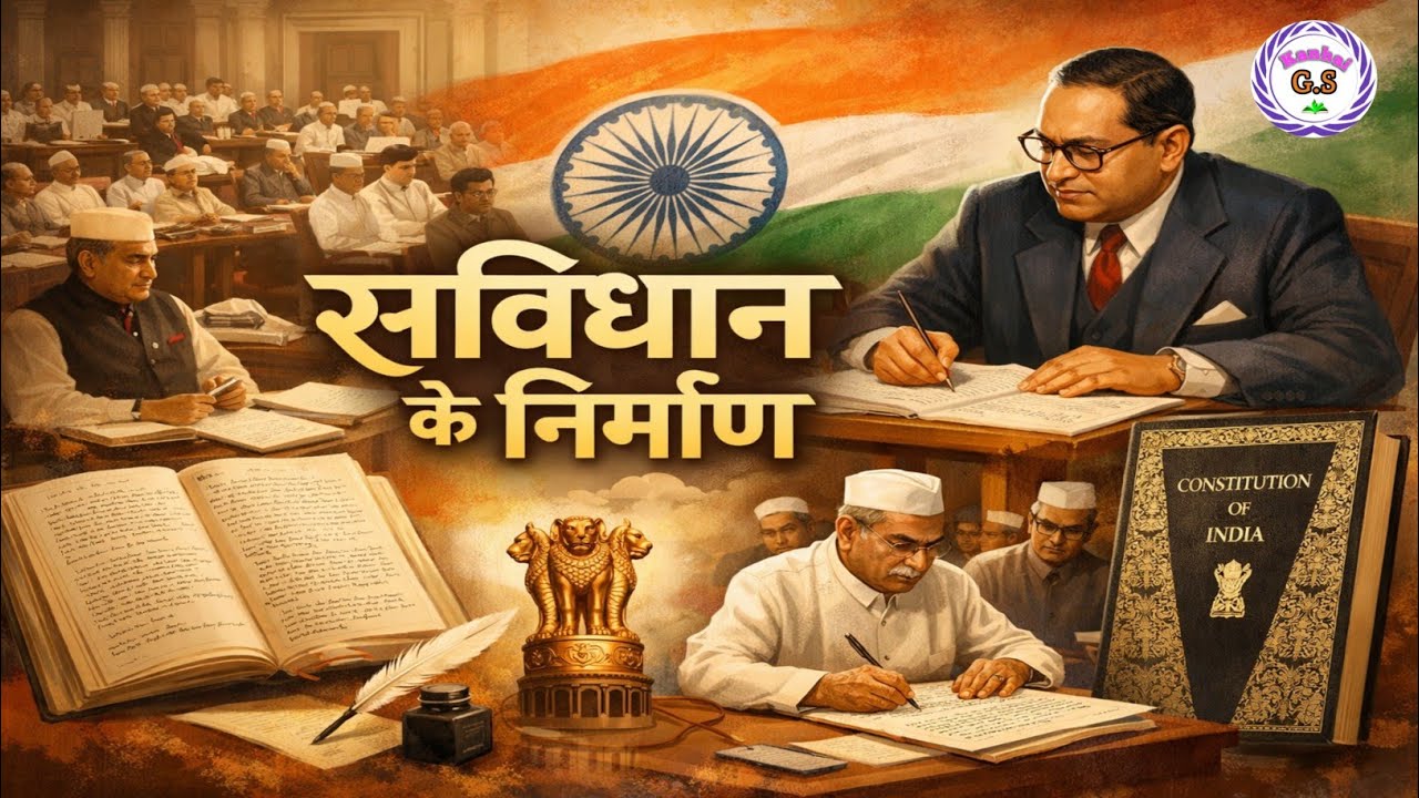 Making of the Indian Constitution | How Indian Constitution Was Drafted | Dr. B.R. Ambedkar