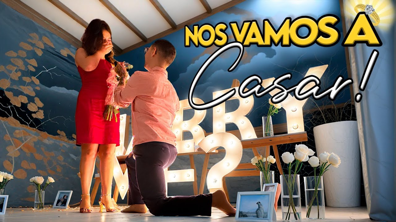 LE PROPUSE MATRIMONIO AL AMOR DE MI VIDA  *reacciono así* 💍