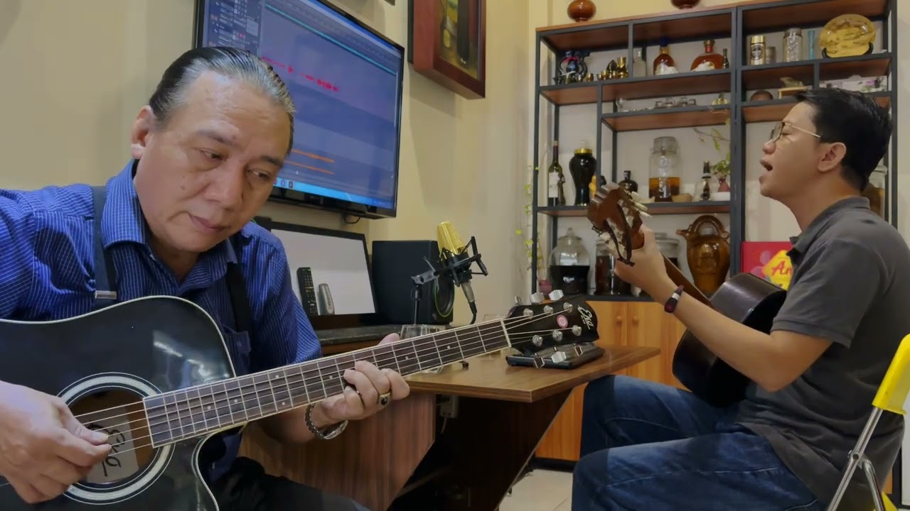 Lời Cuối Cho Em & Nhìn Nhau Lần Cuối  -  Tuấn cận cover . Guitar Trung Kiên