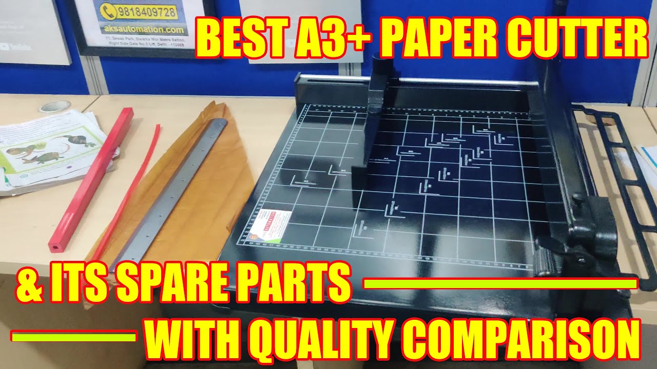 Best A3+ Paper Cutter Heavy Duty and Its Spare Parts with Quality Comparison: Your Complete Guide