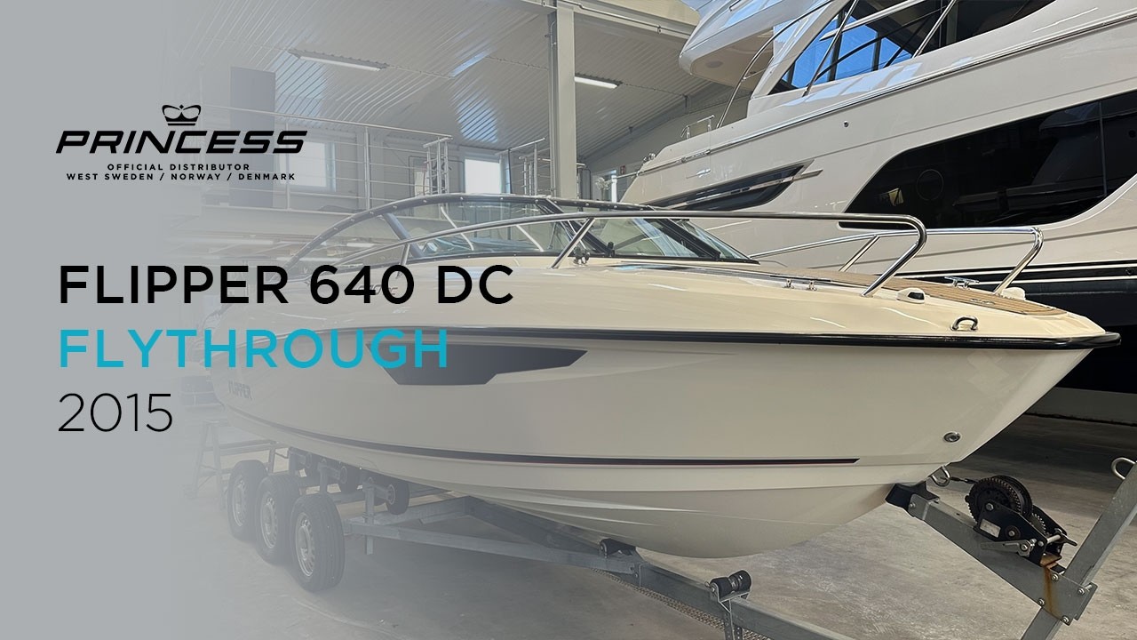 Flipper 640 DC (2015) flythrough * FOR SALE