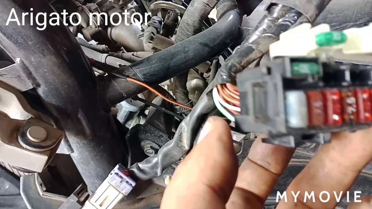 Cara mengatasi Mati total yamaha aerox,Korslet pd kunci kontak akibat sekring ganti 10 ampre