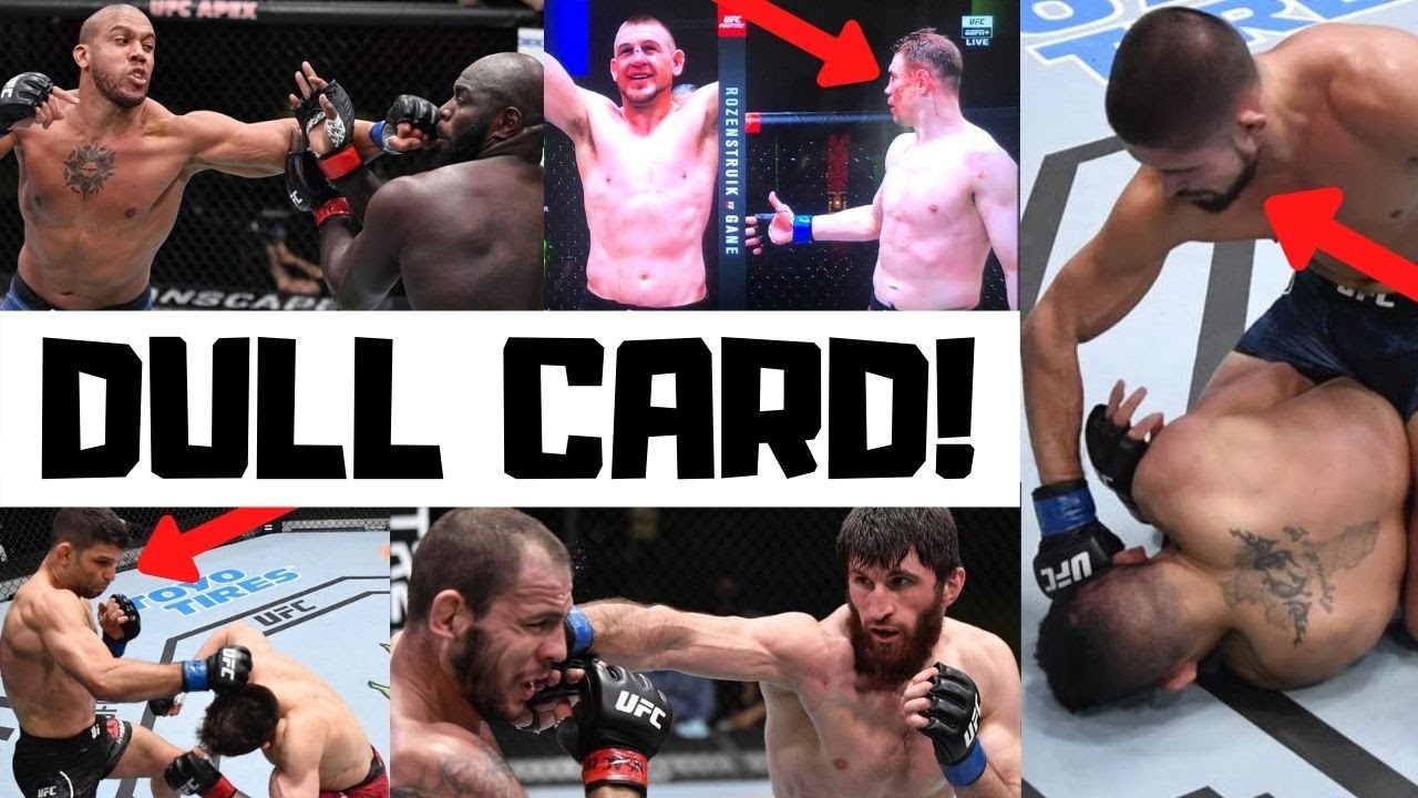 UFC Vegas 20 Event Recap Rozenstruik vs Gane Full Card Reaction & Breakdown