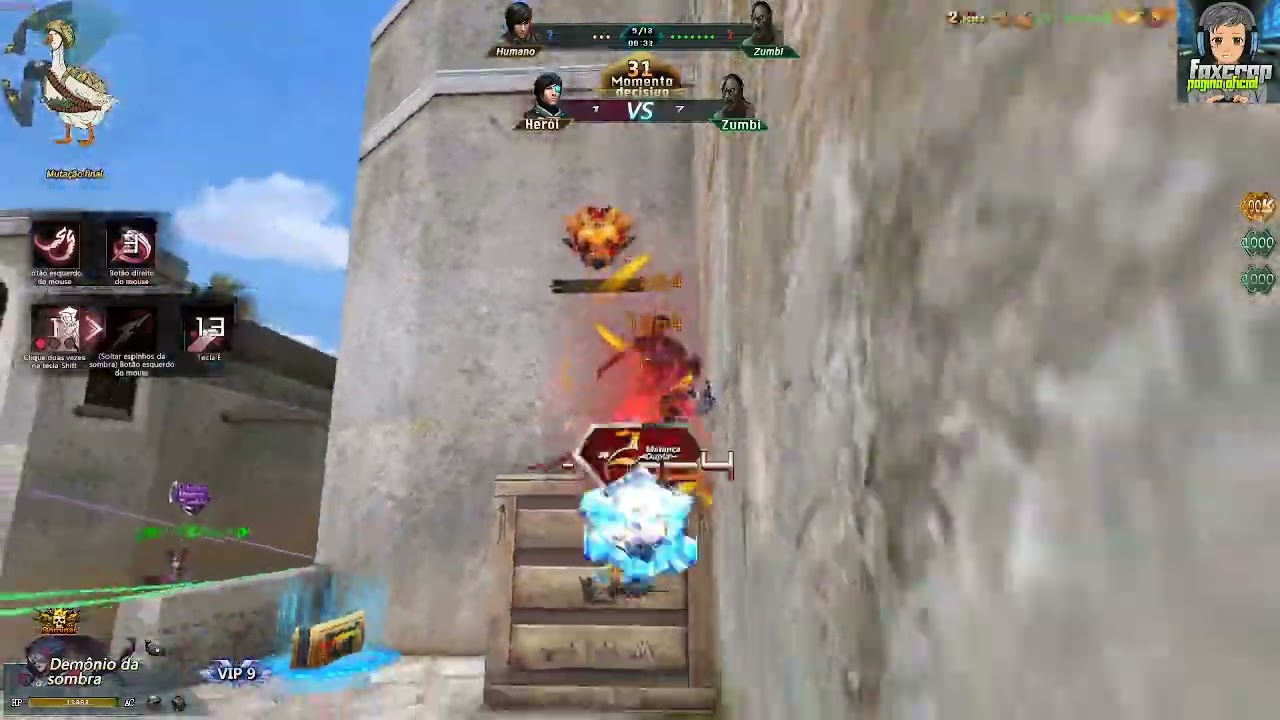 JUGANDO  BATTLE TEAM - BLOOD STRIKE MODO ZOMBIE #2