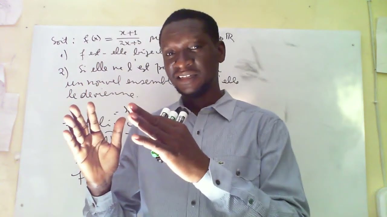 Applications  injective , surjective et bijective  (Exercices) - Cours 4