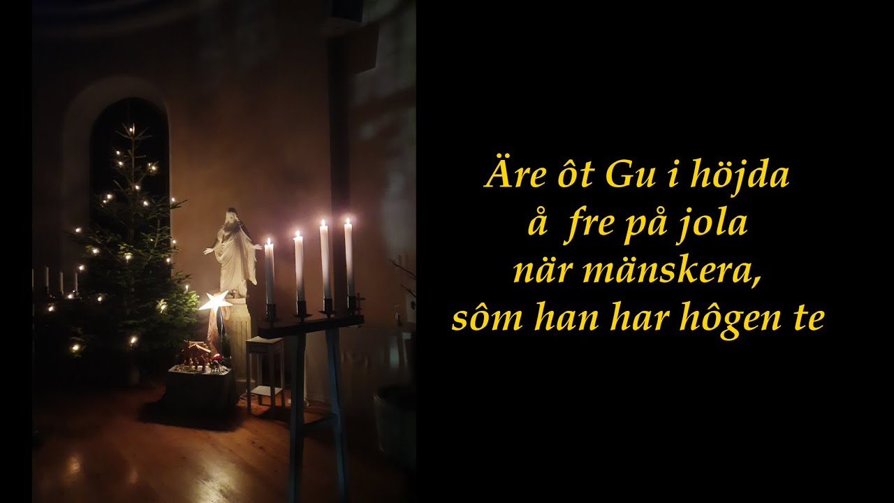 Julevangeliet på värmländska: Ölmemål