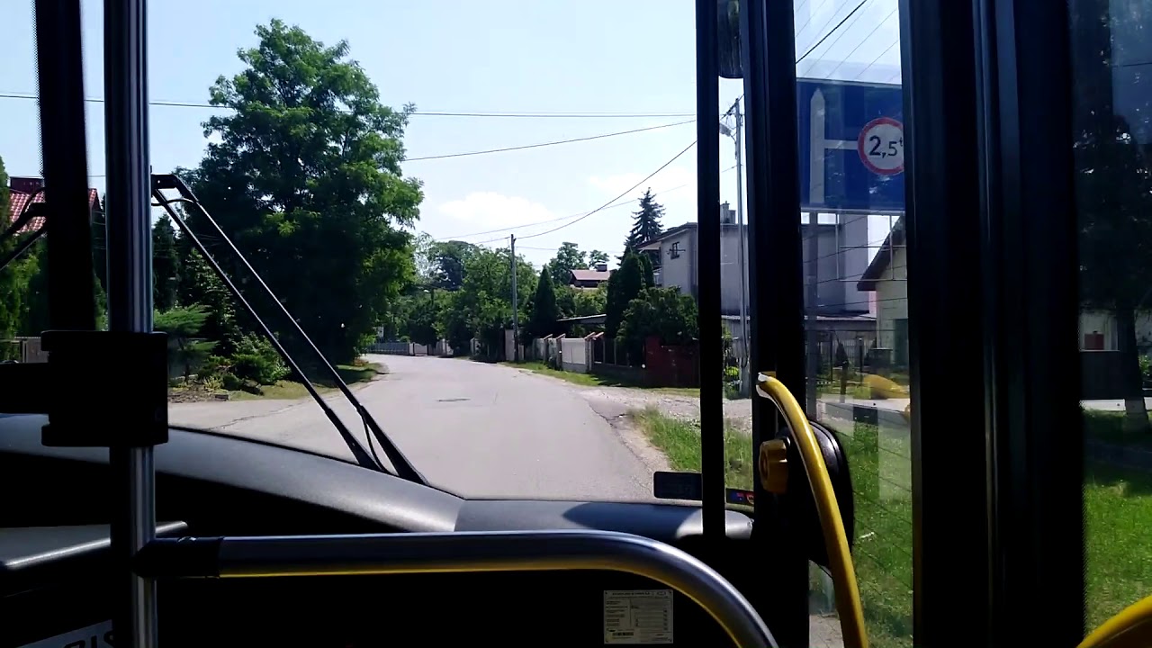Linia 242 - Krzysztoforzyce Pętla - Kombinat - MPK Kraków 🚍 Solaris Urbino 12 III - BU909