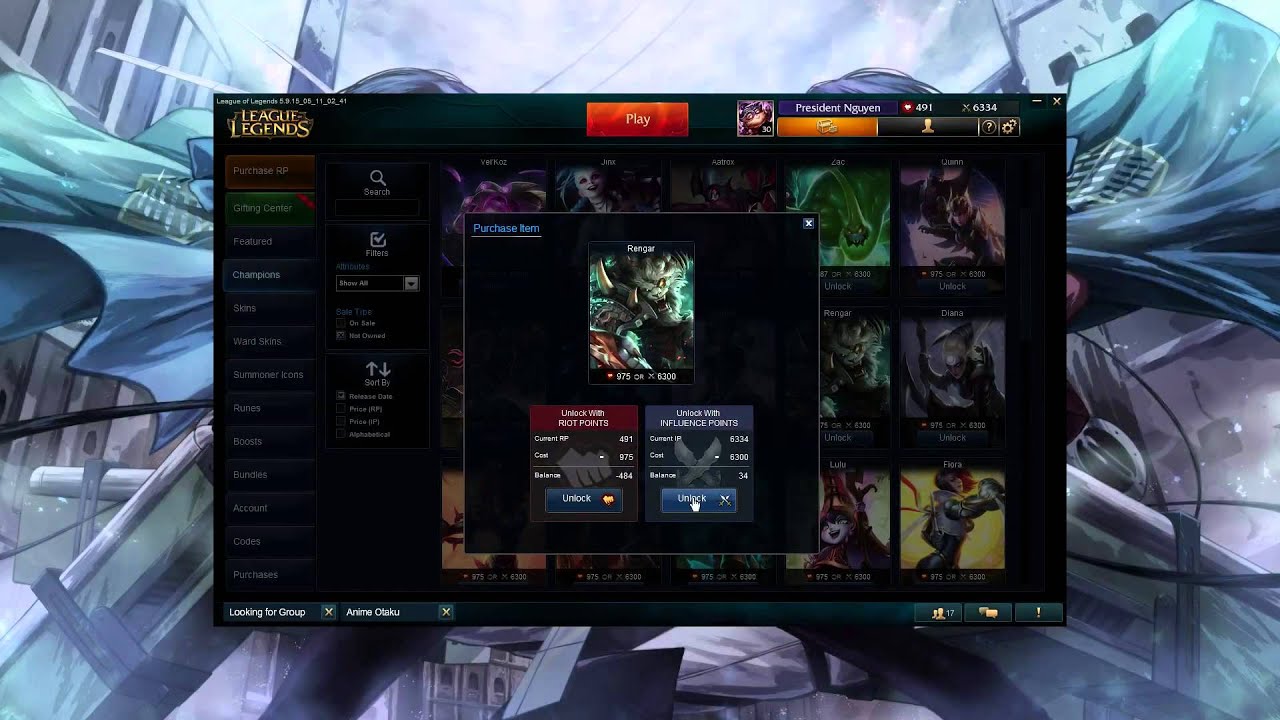[Ger] Ich hab mir Rengar gekauft Eezzzz carry to Challenger | ASIAN OP