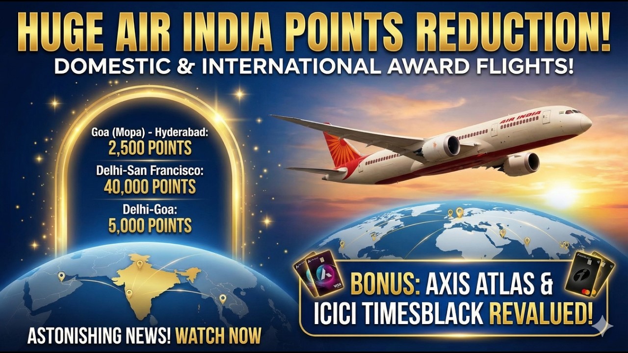 Air India Maharaja Revaluation Explained | Which Credit Cards to use for Air India Now? BALI/SFO/MEL