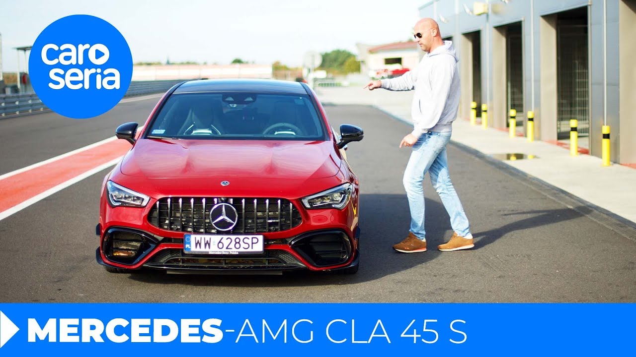 Mercedes CLA (AMG 45 S), czyli za te dwa litry oddam nerkę Silnego! (TEST PL 4K) | CaroSeria