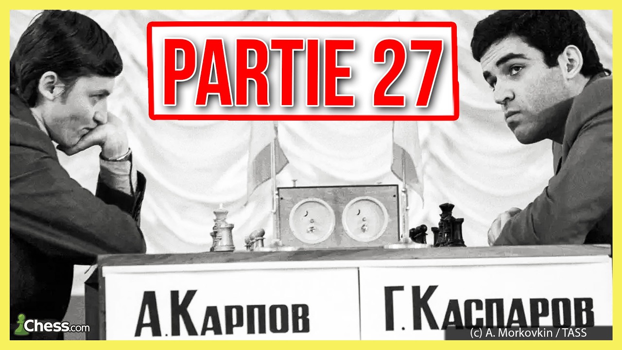 Schach-WM 1984/85 Karpov vs. Kasparov || Partie 27