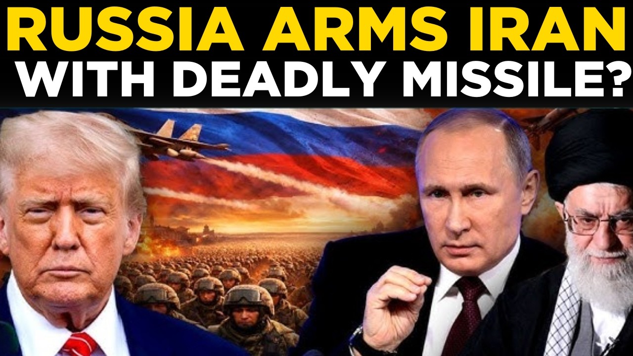US‑Iran Tensions LIVE: Russia Sends Iran Jet-Killer Missiles, US On Edge | Russia Iran | World News