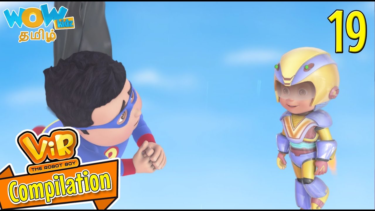 தமிழ் கதை | Vir The Robot Boy | Compilation 19 | WowKidz தமிழ்