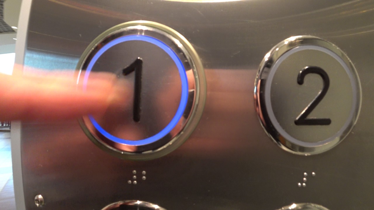 Sweden, Stockholm, Farsta Centrum, I.T.K. AB elevator