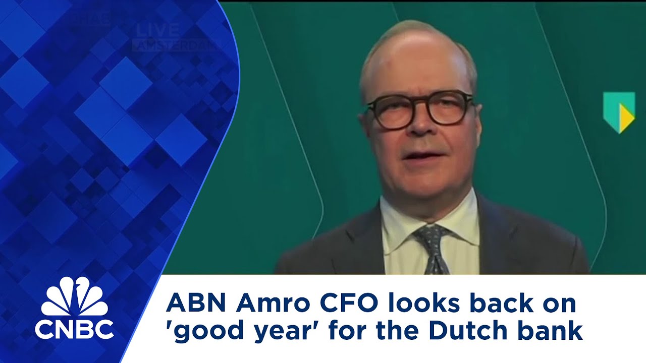 Финансовый директор ABN Amro подводит итоги &laquo;хорошего года&raquo; для голландского банка