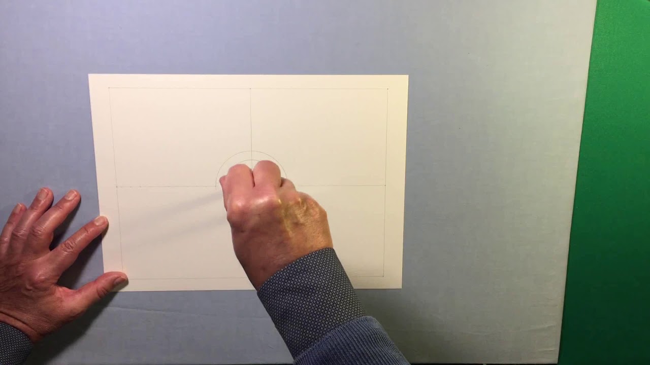 Utilizzo del compasso nel disegno tecnico - Esercitazione 1 - How to use compasses
