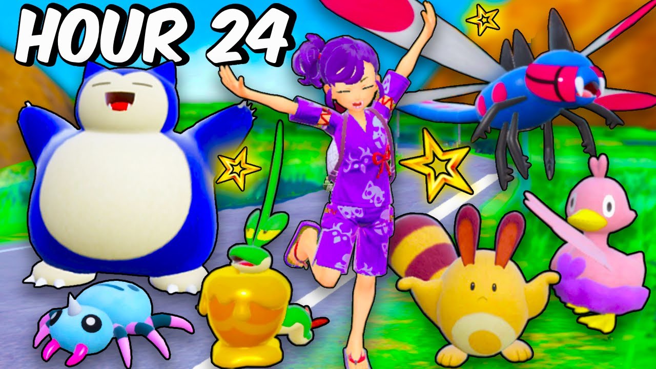 I Spent 24 Hours SHINY Hunting in The Teal Mask DLC!