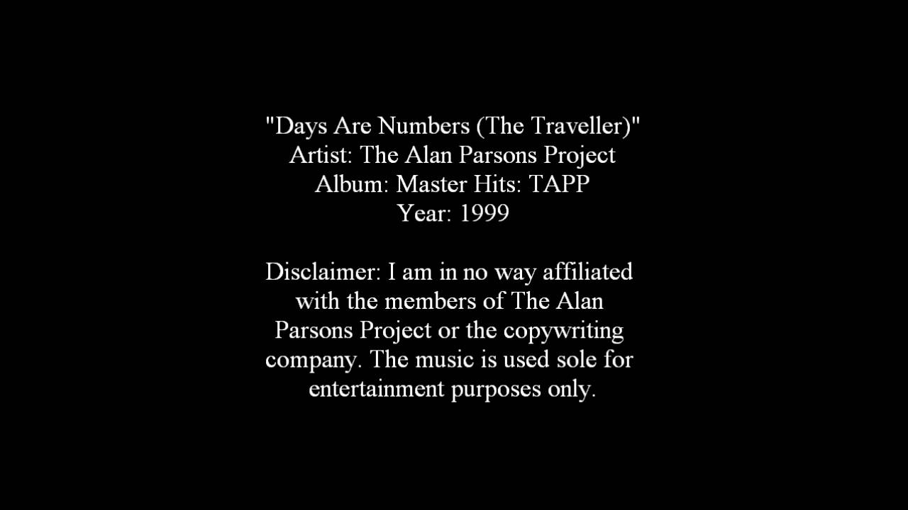 Days Are Numbers (The Traveller) - The Alan Parsons Project [Lyrics]