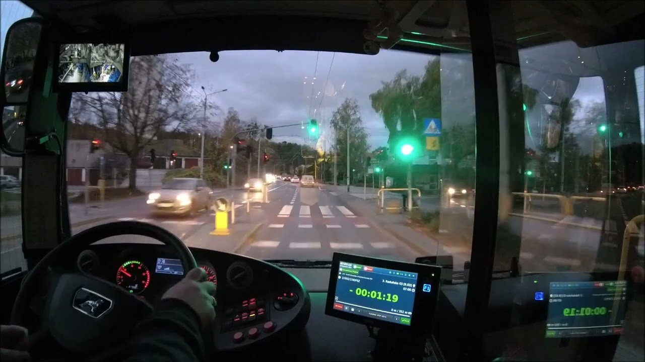 Autobusem po Gdyni. Linia 159. Kierunek Pustki Cisowskie. #2029