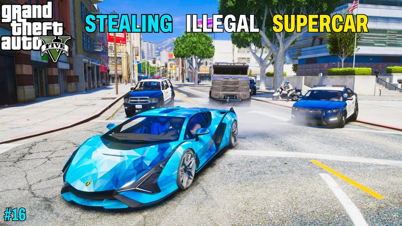 STEALING MY RARE SUPERCAR | GTA 5 GAMEPLAY #16