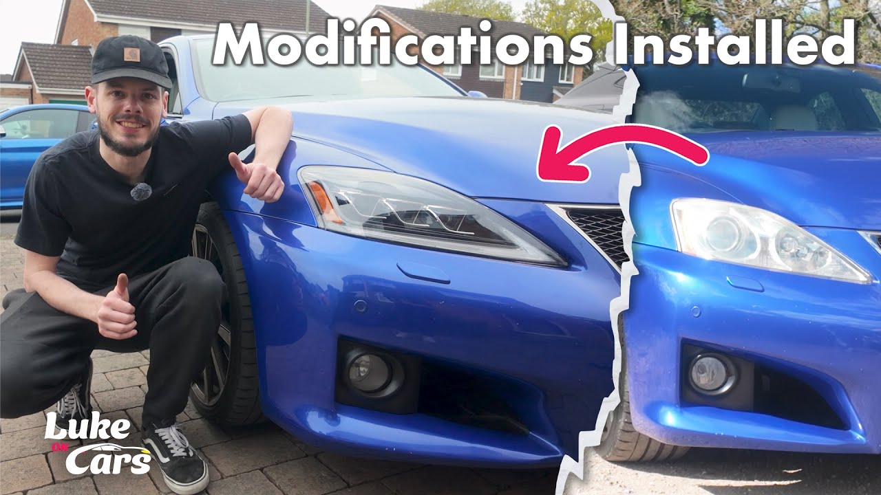 ОГРОМНАЯ РАЗНИЦА! &mdash; Модификации Lexus ISF (фары и проставки VLAND)