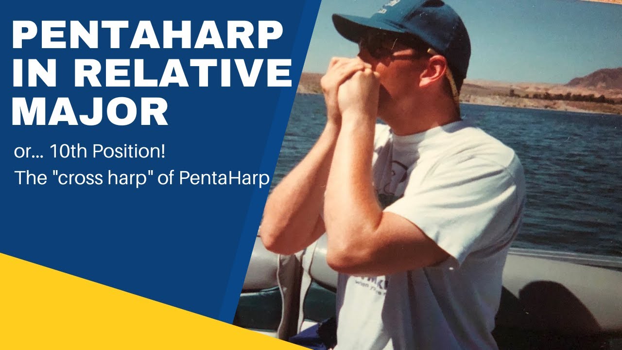 Playing the PentaHarp in Relative Major (which turns out to be 10th position)