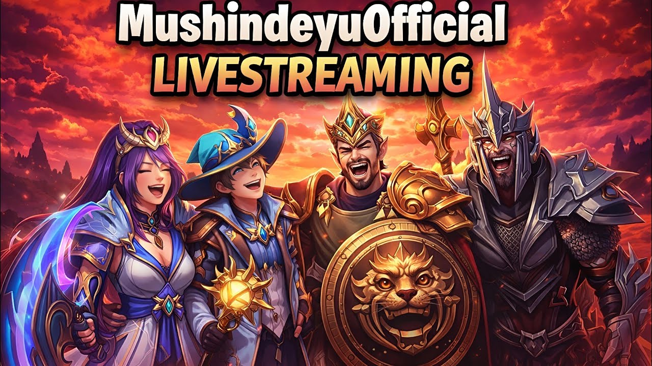 MushindeyuOfficial | LIVE STREAMING | MOBILE LEGENDS BANG | #DragonBlade 🔥💥