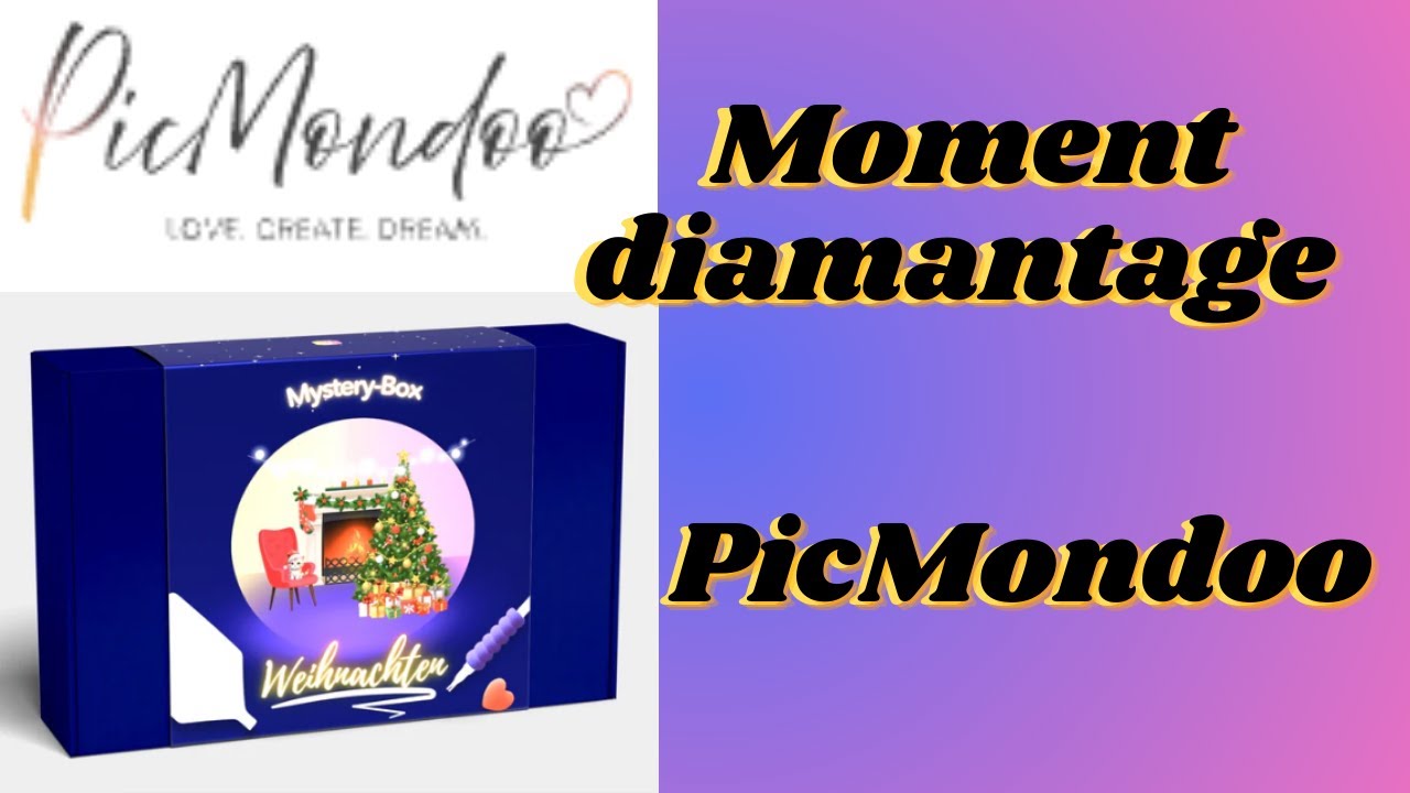 Moment diamantage avec PicMondoo #collab #picmondoo #arttherapy #diamondpainting