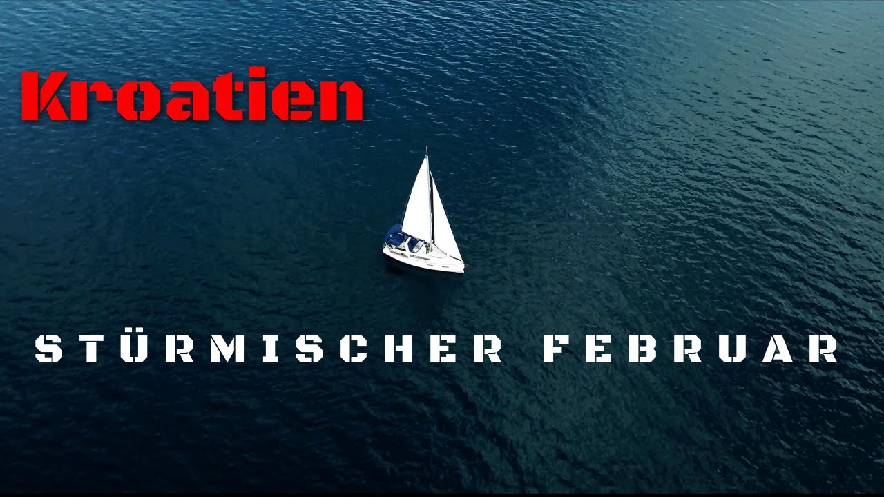 Segeltörn im Februar / Kroatien / Delfine