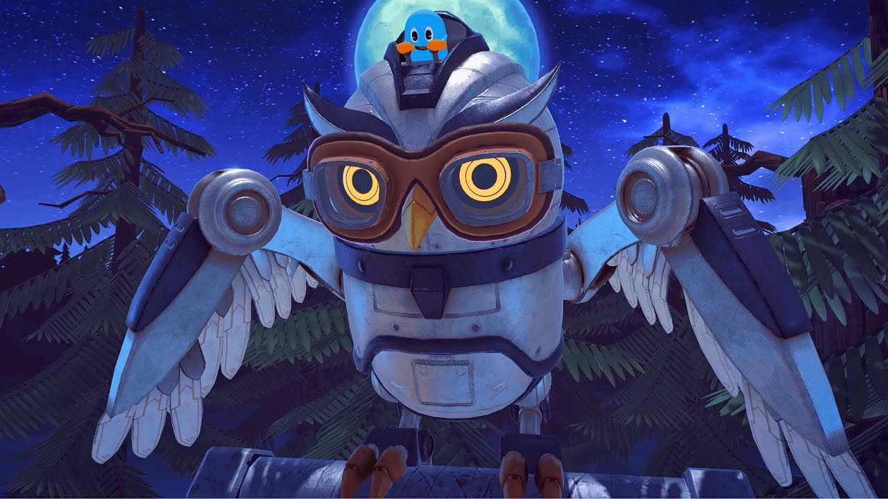 Pac-Man&nbsp;World 2&nbsp;Re-Pac - Owl&nbsp;Mecha&nbsp;Boss Fight [4K PS5 Pro]