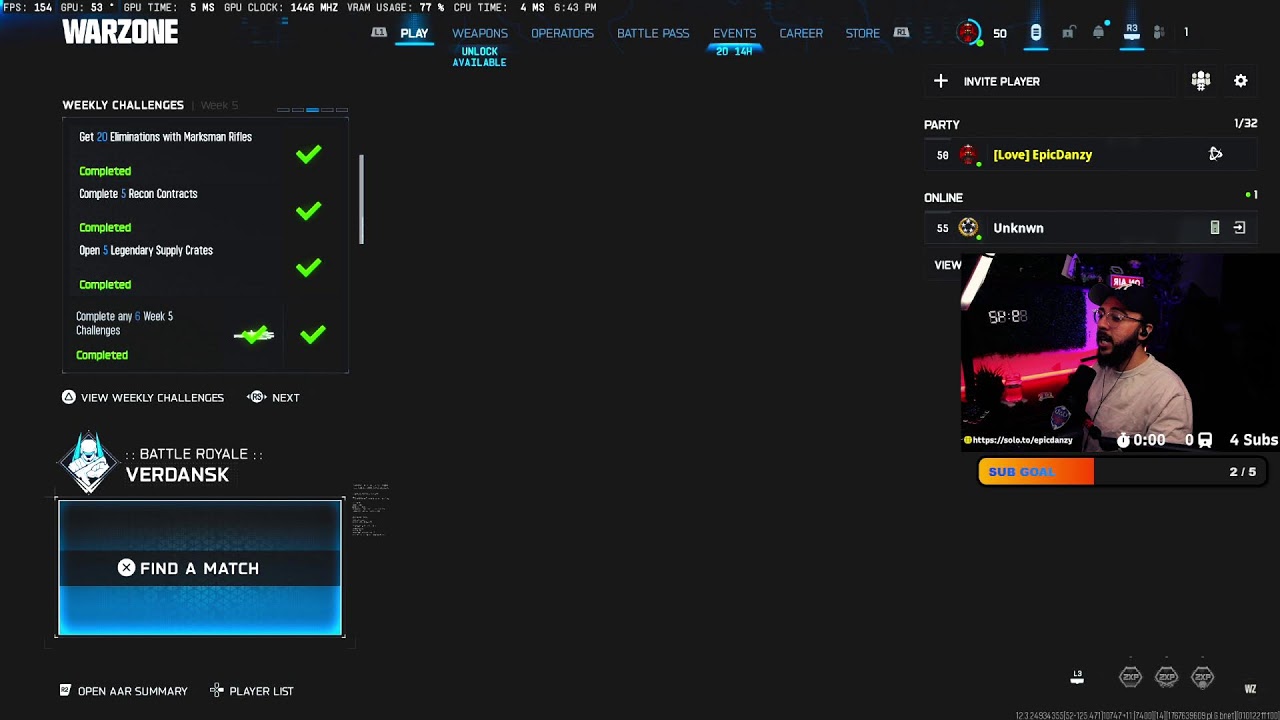 🐀#1 RAT FINDER ON VERDANSK 💦 | NEW EMOTES | !LOADOUT