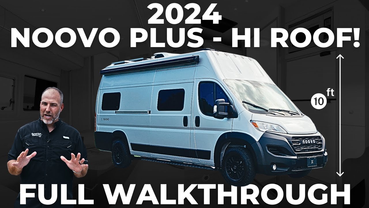 2024 Noovo Plus Class B Van | Ram ProMaster 3500 Chassis | First Super High Van Roof! | *FULL TOUR*