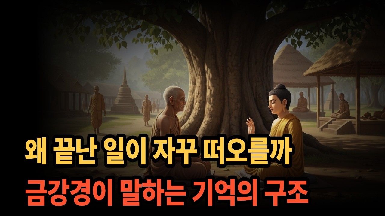 왜 끝난 일이 자꾸 떠오를까 | 금강경이 말하는 기억의 구조