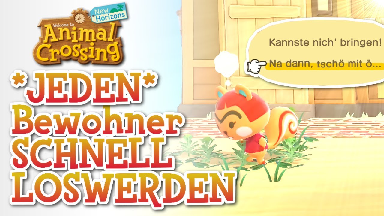 Bewohner GEZIELT VERJAGEN mit diesen gepr&uuml;ften Tricks!  | Animal Crossing New Horizons🌟