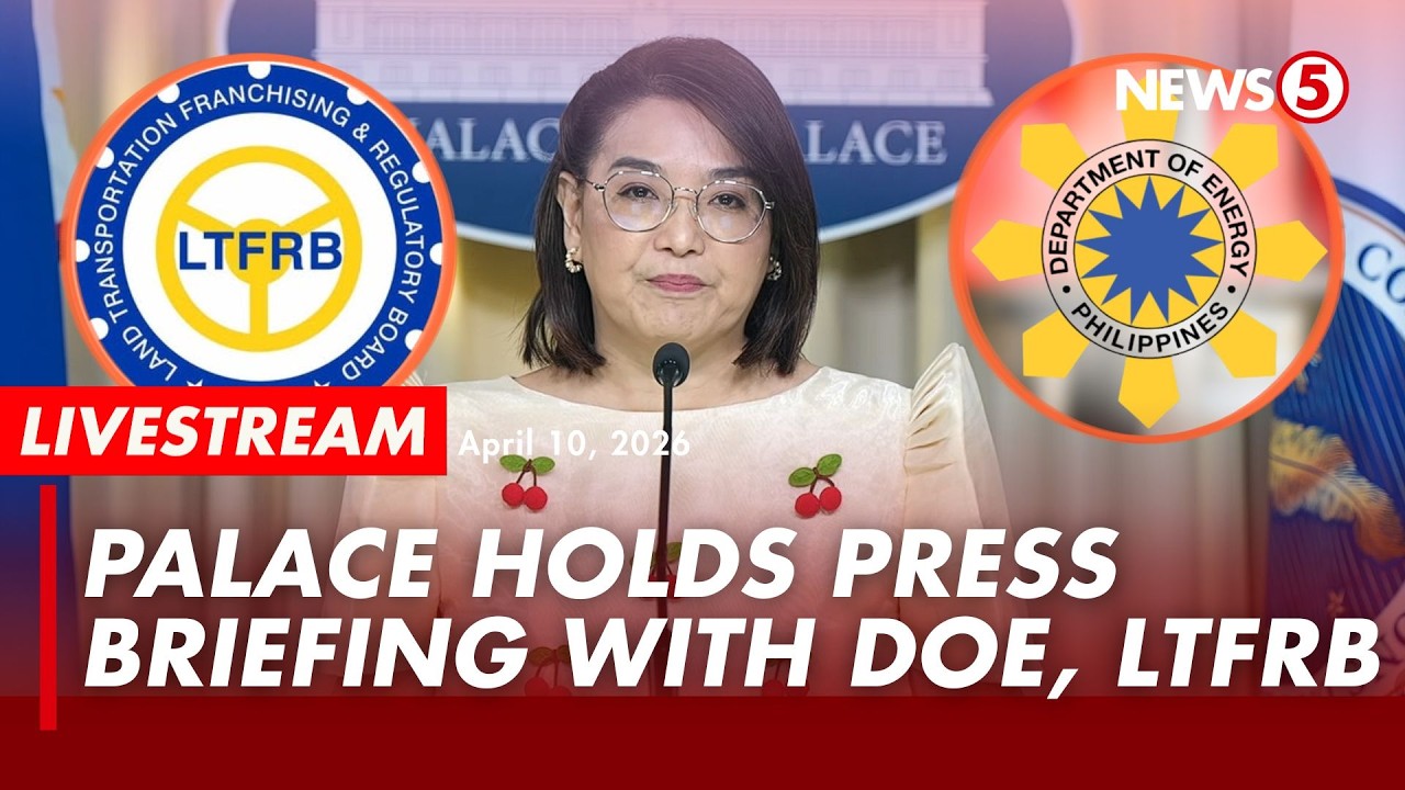 LIVE | Palace Press Officer Usec. Claire Castro holds press briefing