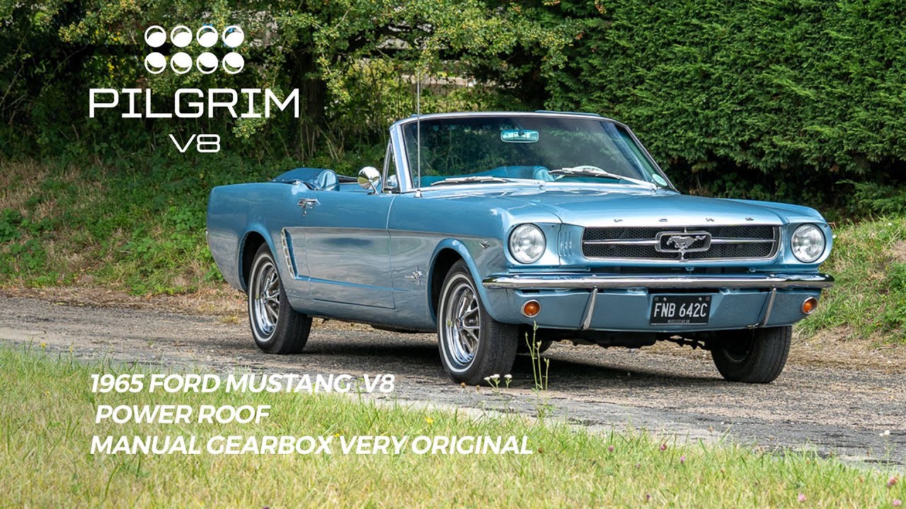 Driving the 1965 Mustang V8 Convertible Manual