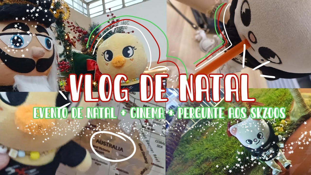 SKZOO'S VLOG | Especial de Natal🎄❤️‍🩹🐿️