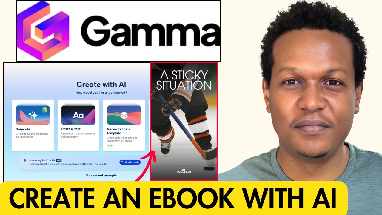 КАК СОЗДАТЬ ЭЛЕКТРОННУЮ КНИГУ ПО GAMMA AI