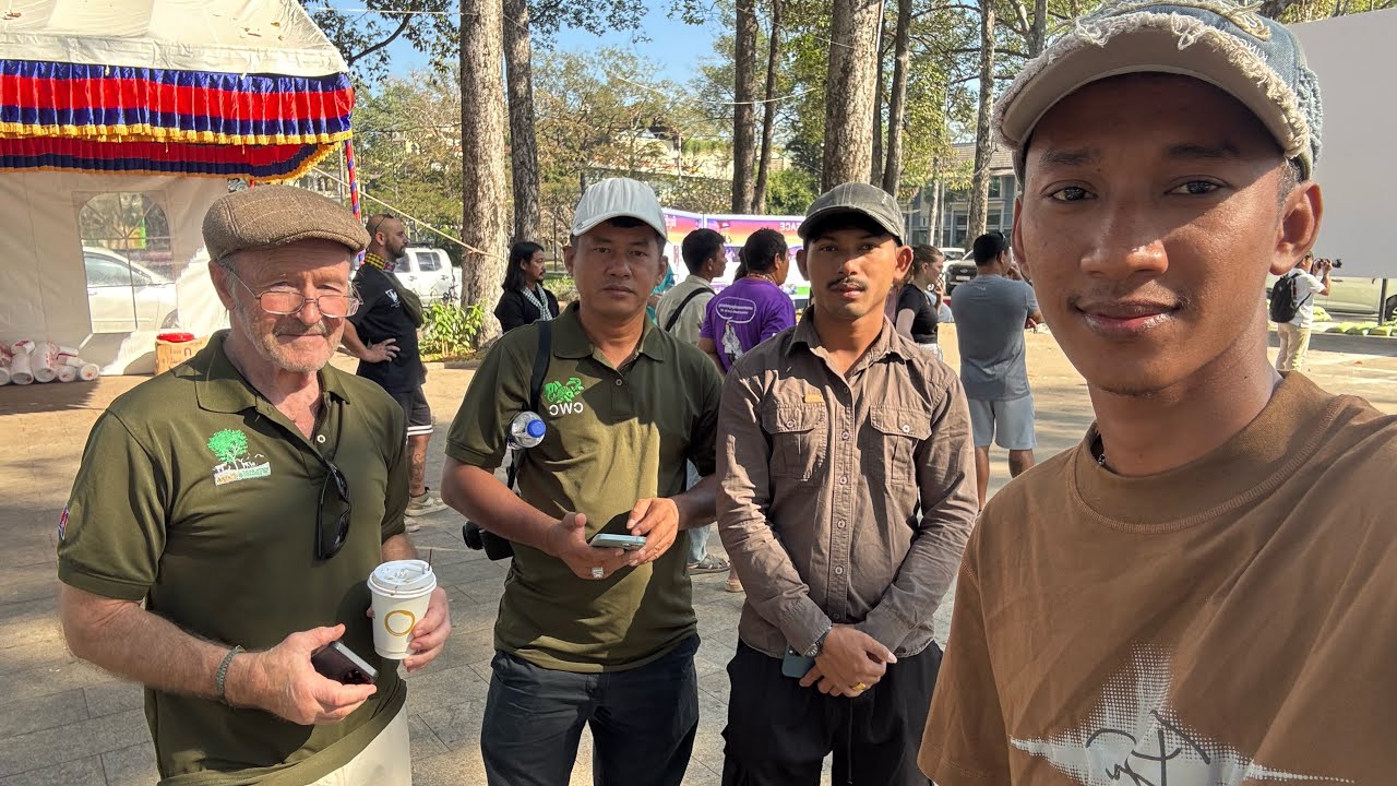 មកសៀមរាបដើម្បីចូលរួមកម្មពិធីសិល្បៈដើម្បីសន្តិភាព🇰🇭ART FOR PEACE 🇰🇭🙏