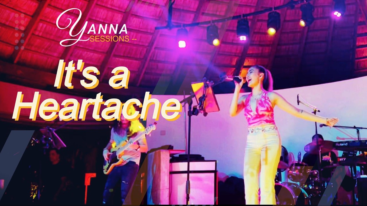 It's a Heartache - Bonnie Tyler | Live stage cover by Yanna Sessions FT. Antidote Band