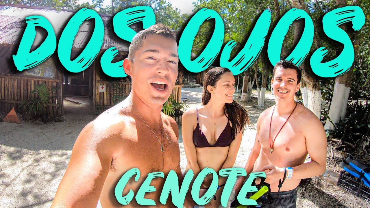 DOS OJOS CENOTE TULUM VLOG