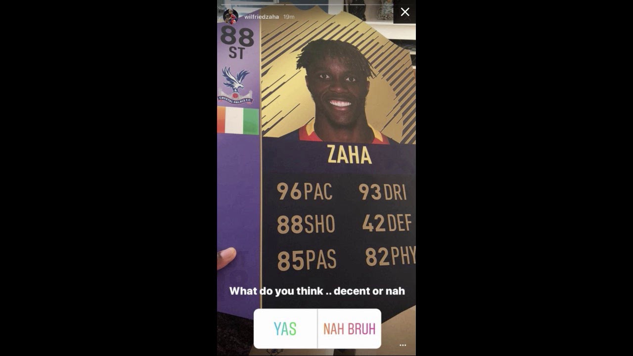 FIFA 18 PLAYER OF THE MONTH WILFRIED ZAHA!!! LEAKED POTM WILFRIED ZAHA!!! 88 POTM WILFRIED ZAHA!!!