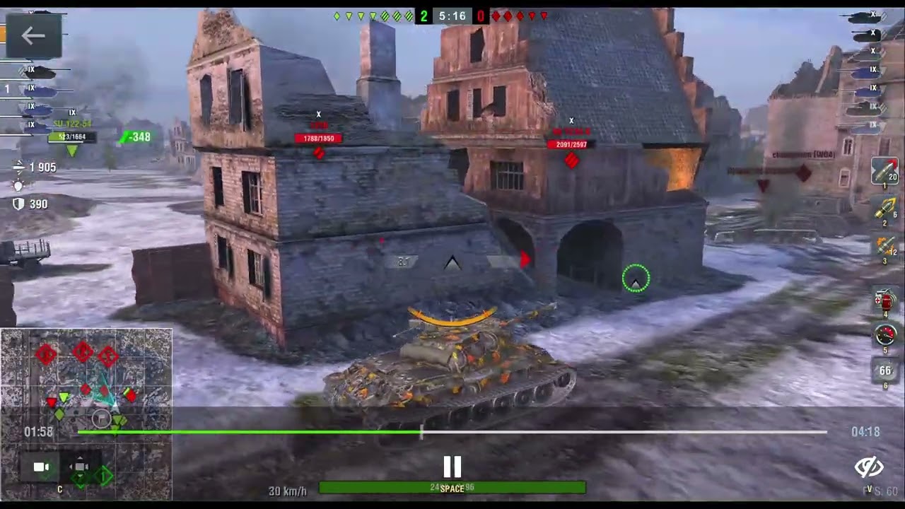 Obj  250 5 8K damage