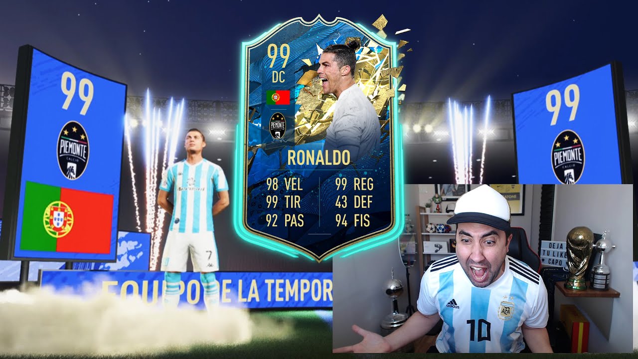 CRISTIANO RONALDO TOTS 99 y OTRO 99 en el MISMO SOBRE! | Pack Opening