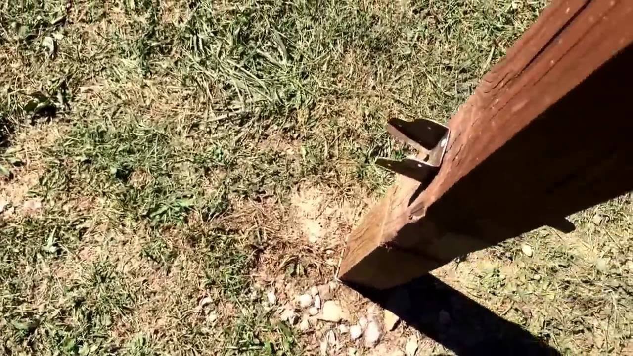 Removeable fence post and panels. volume 2- Life Hack