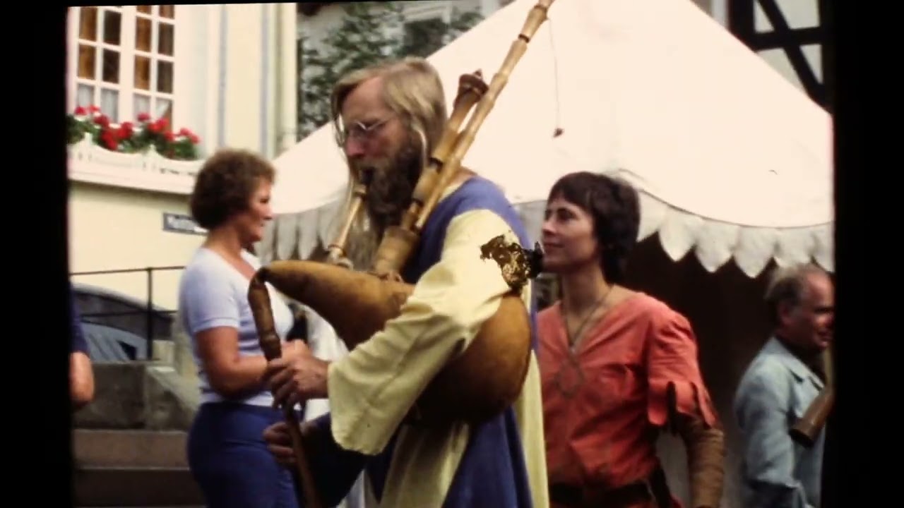 Mittelalterlicher Markt in Fritzlar 1974